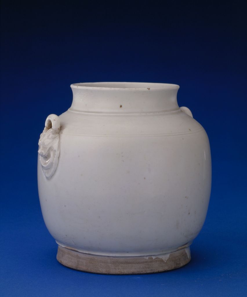 图片[1]-Ding Kiln White Glaze Double System Pot-China Archive